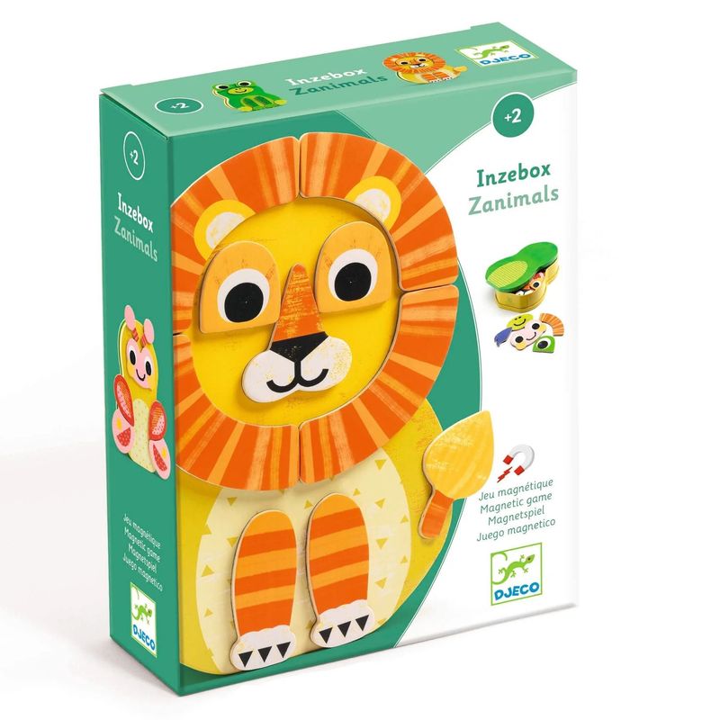 Zanimals InZeBox Wooden Magnets