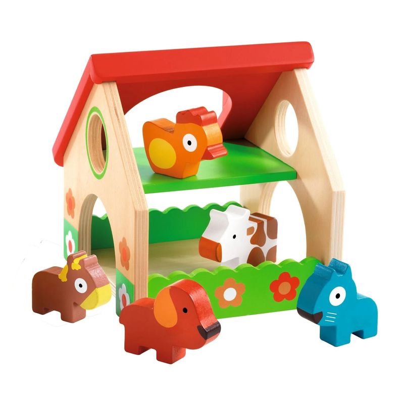 *Minifarm Wooden Farm Set