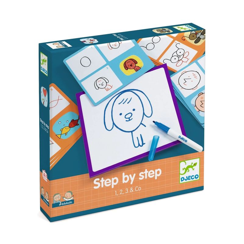 1,2,3 & Co Learn to Draw Step by Step