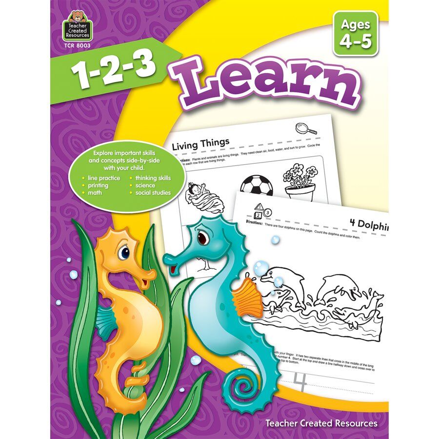 1-2-3 Learn Ages 4-5