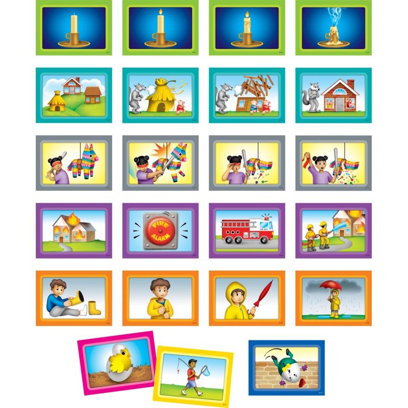 *4-Scene Sequencing Pocket Chart Cards