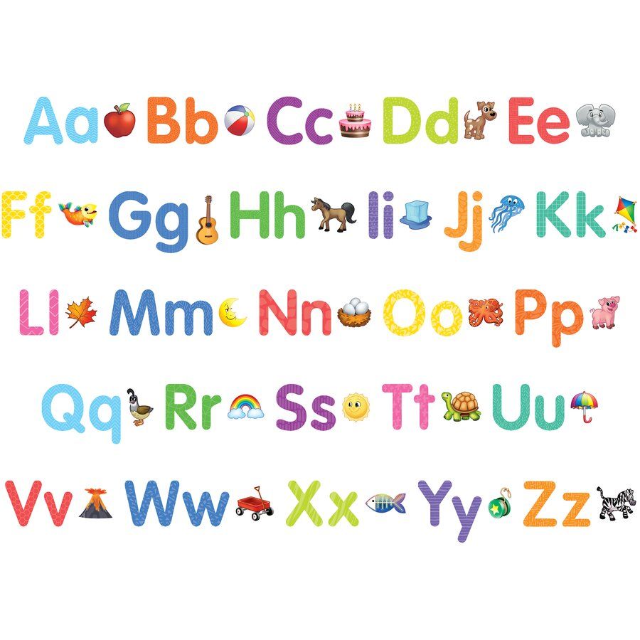 Alphabet Art Bulletin Board