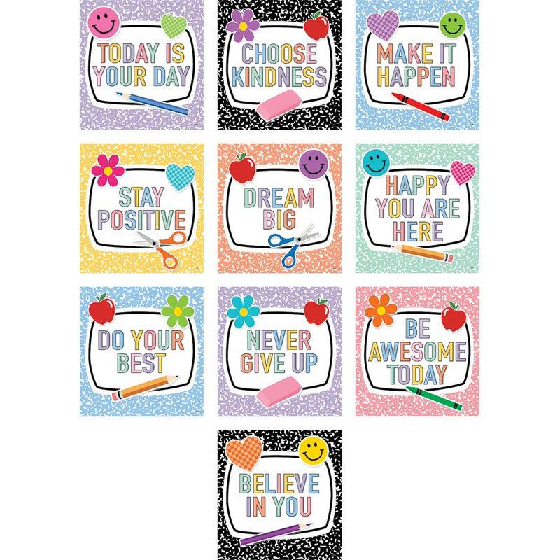 Cool for School Positive Saying Accents