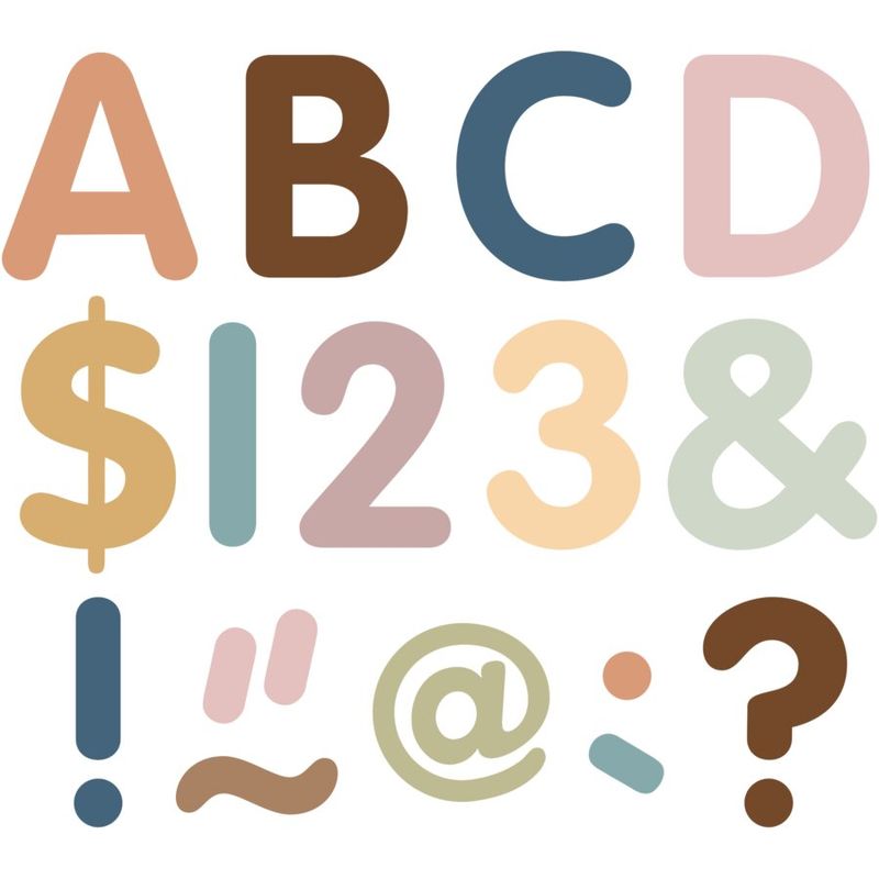 Everyone is Welcome 2" Classic Letters Uppercase Pack