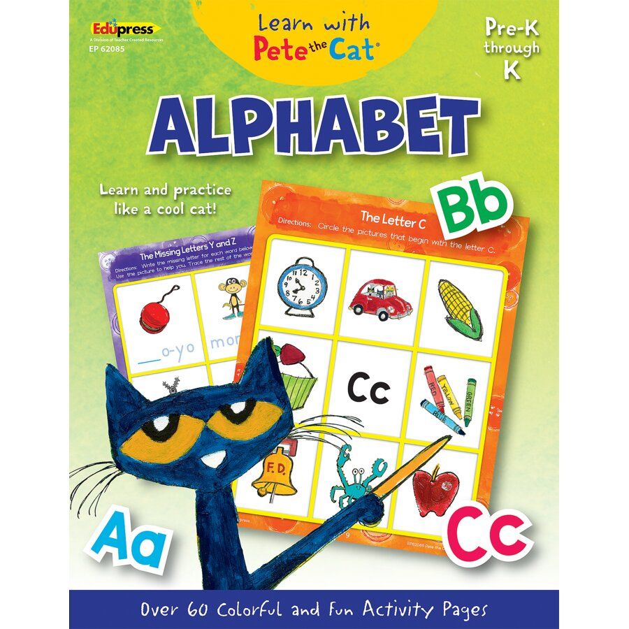 Learn with Pete the Cat: Alphabet Book