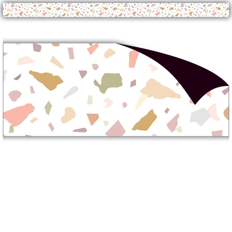 Terrazzo Tones Straight Magnetic Border