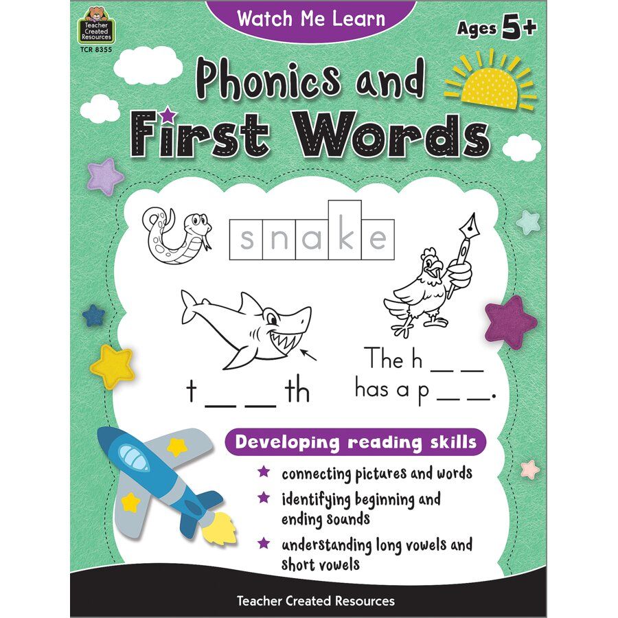 Watch Me Learn Phonics and First Words