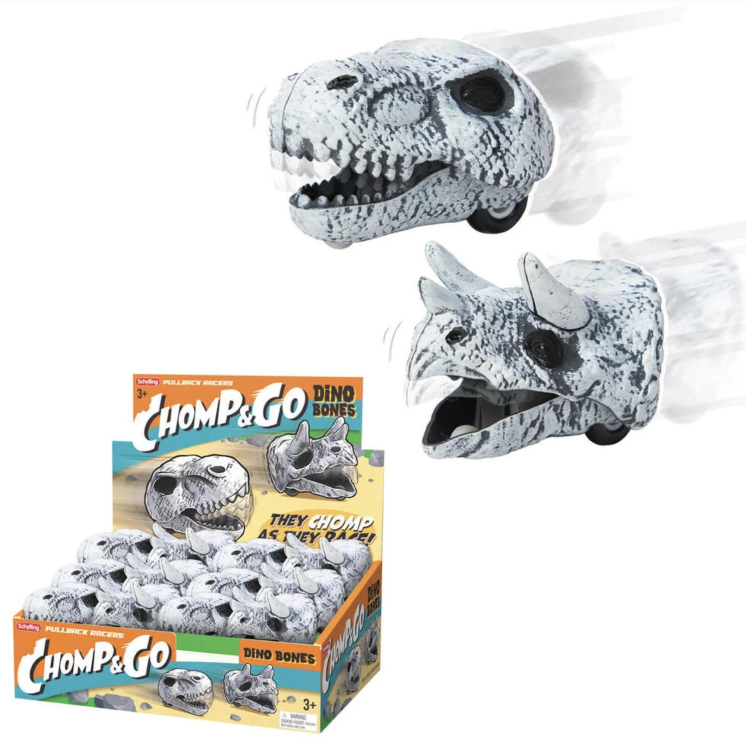*Dino Chomp & Go - Assorted