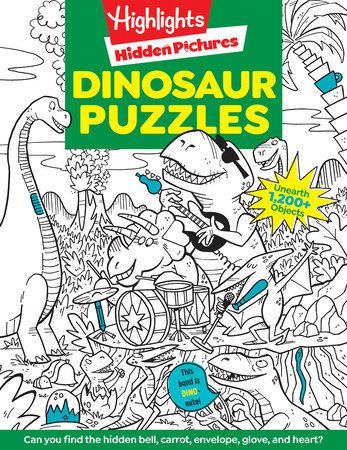 Highlights Hidden Pictures: Dinosaur Puzzles