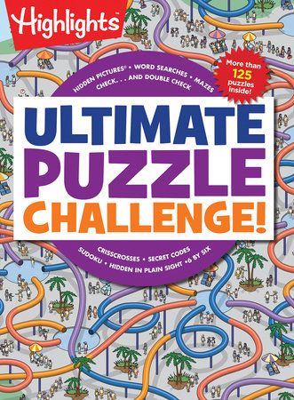 Highlights Jumbo Books & Pads: Ultimate Puzzle Challenge!