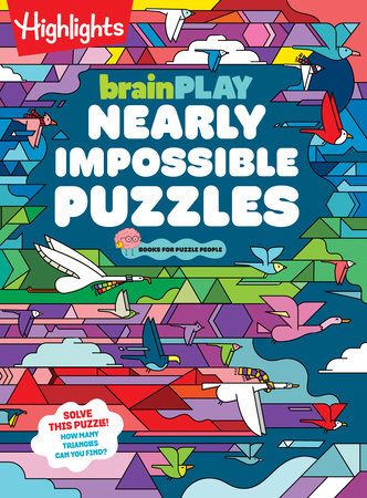 brainPLAY Puzzle Books: brainPLAY Nearly Impossible Puzzles