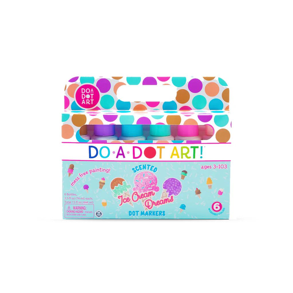 Do-A-Dot Art! Ice Cream Dreams 6 Pack Scented Dot Markers