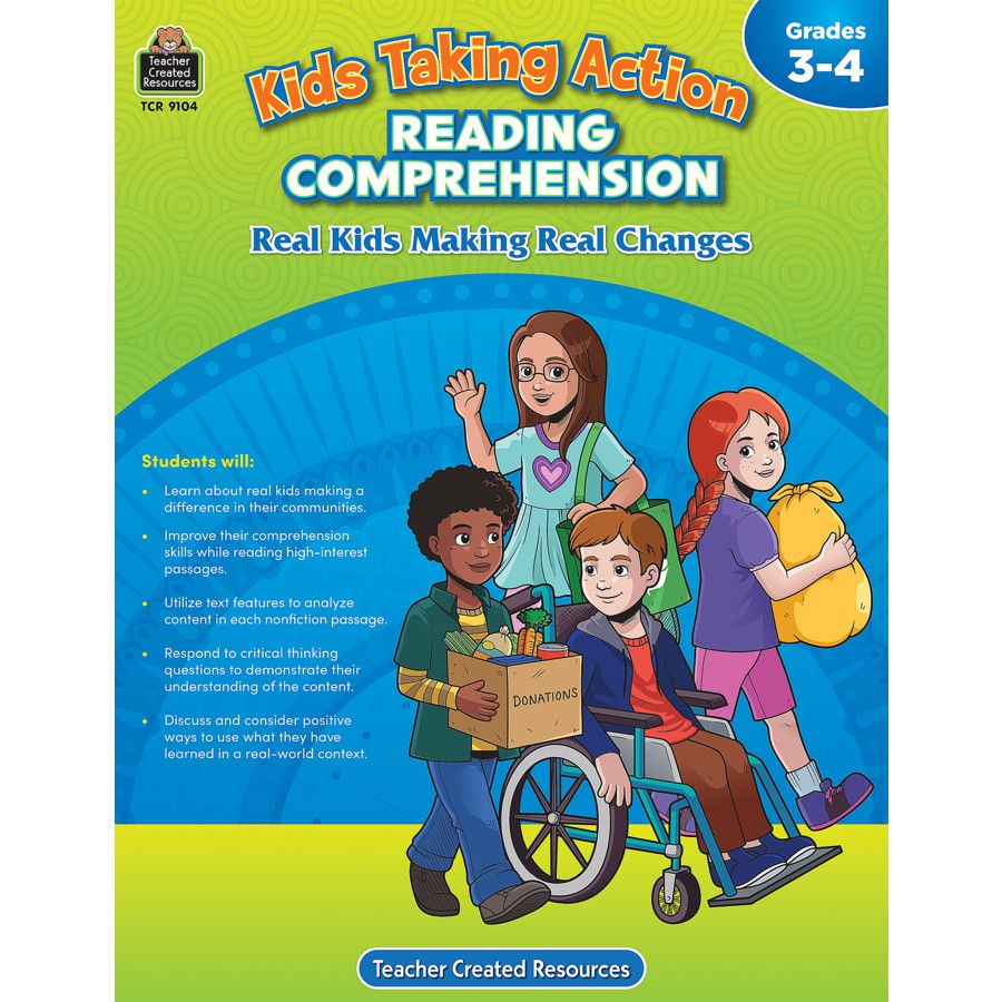 Kids Taking Action: Reading Comprehension, Grade Level: 3-4