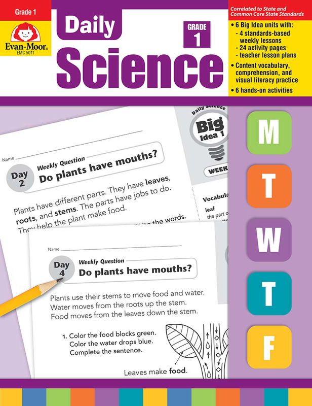 Daily Science, Grade Level: Grade 1