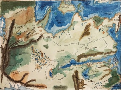 Dragon Age Map of Thados