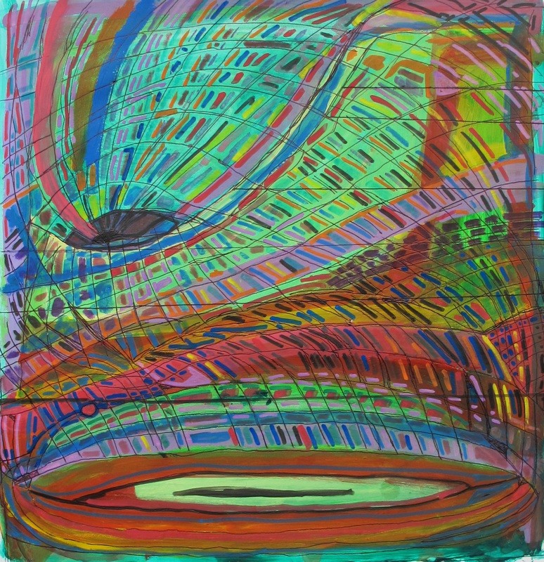 A Vortex That Absorbs Colors
