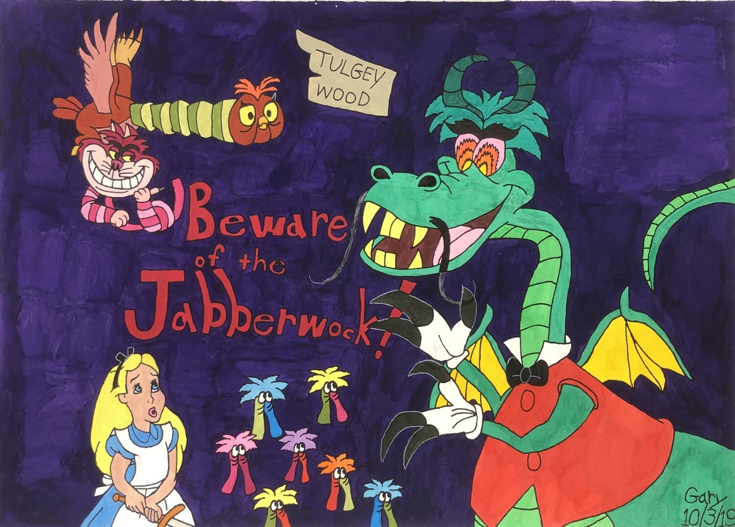 Alice and the Jabberwocky