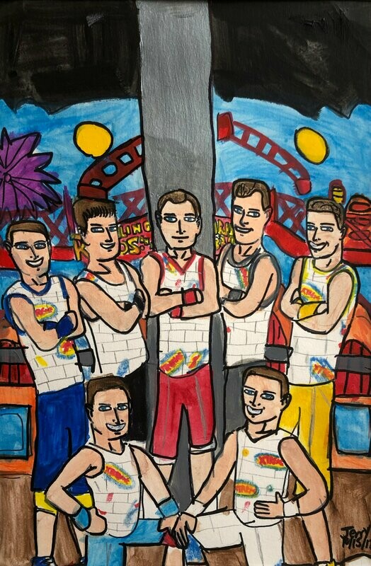 Art on Trampoline