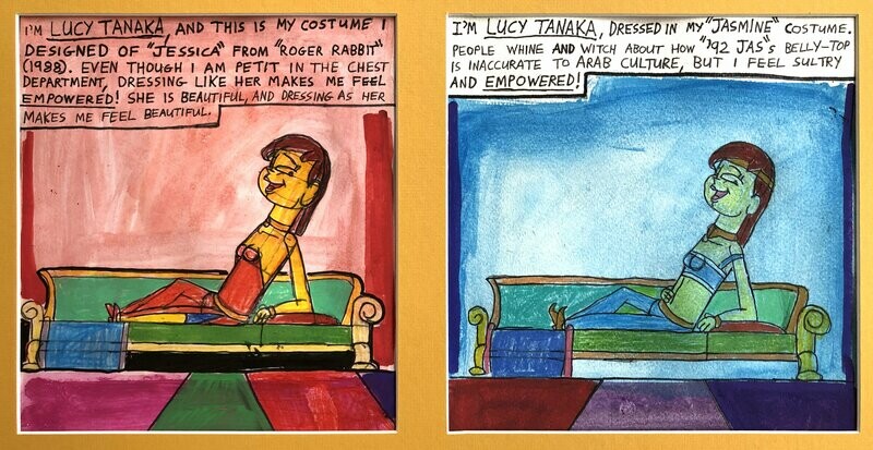 Lucy as Jasmine / Jessica