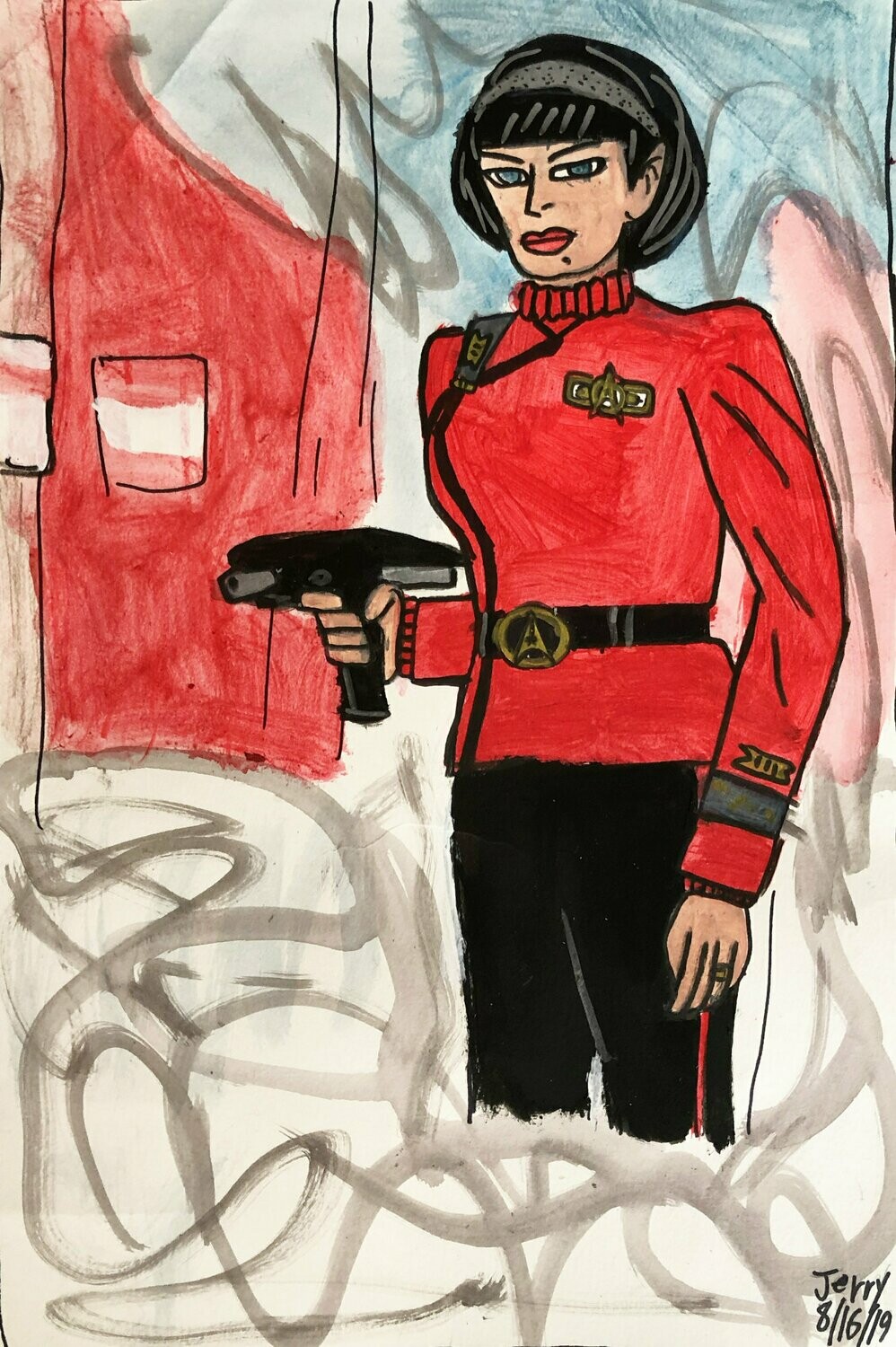 Kim Cattrall as Lt. Valeris