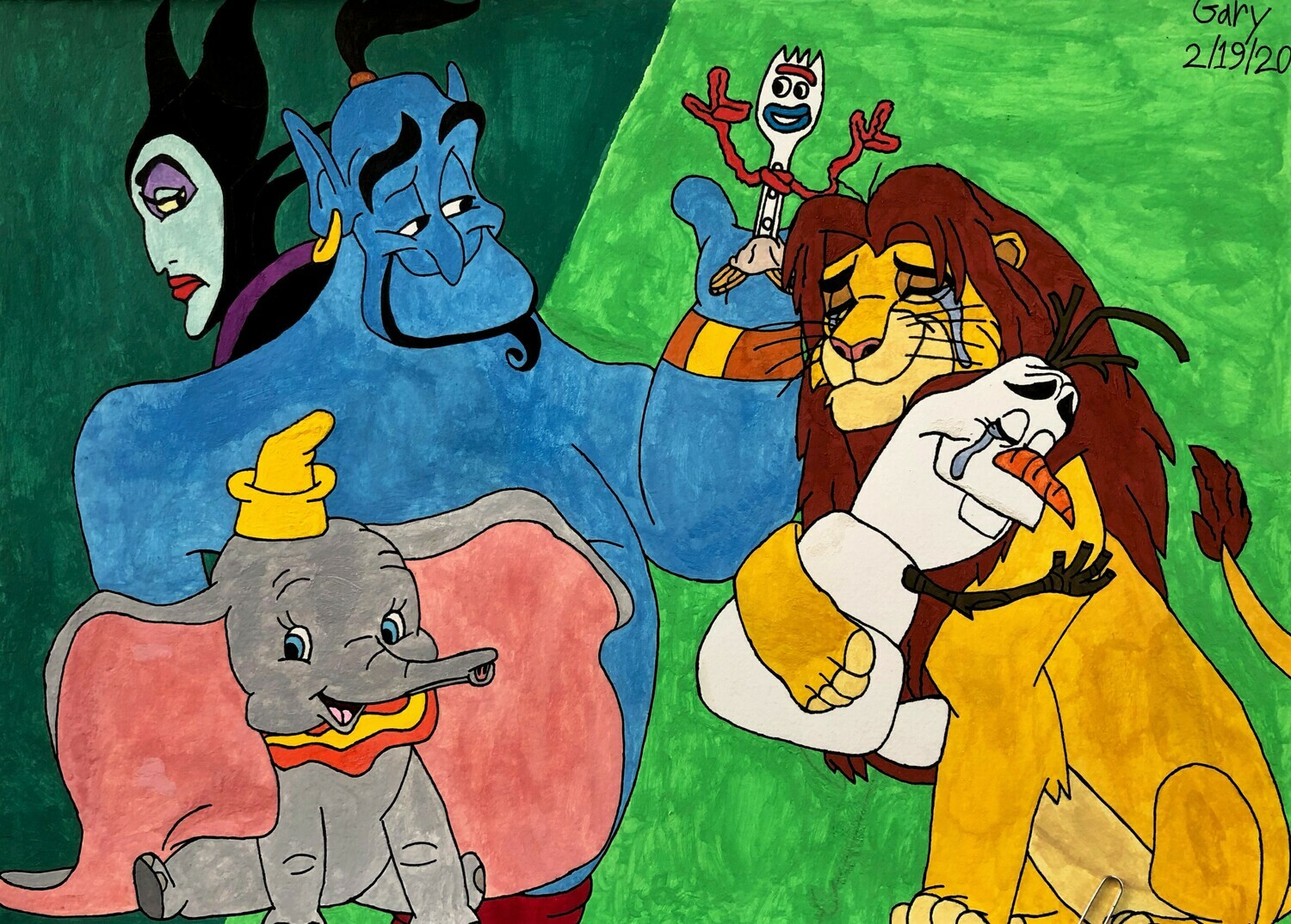 Disney Characters from 2019
