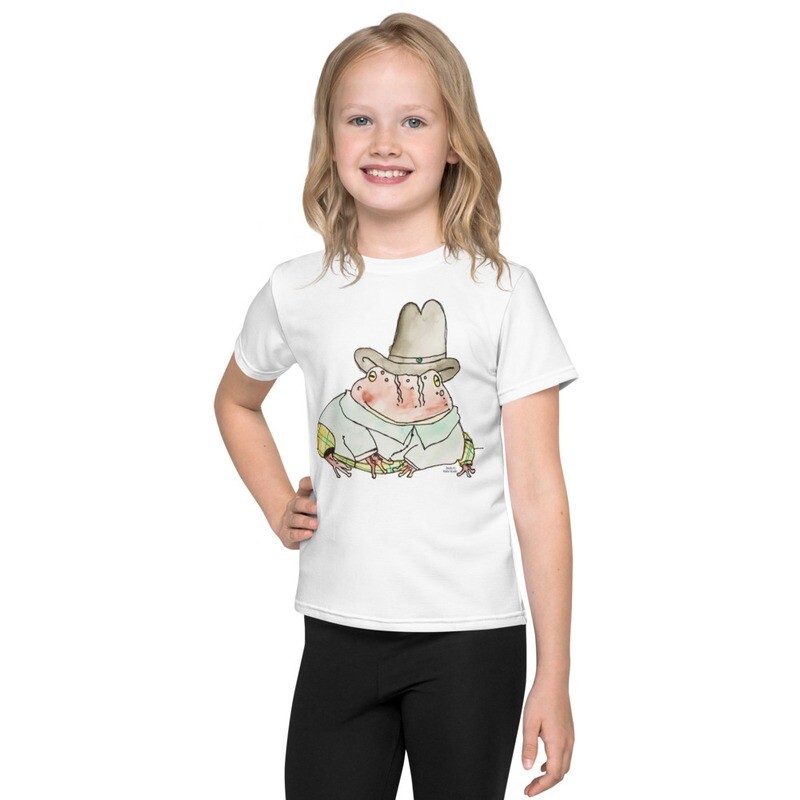 Dasha Kalumuck &quot;Howdy Frog&quot; T-Shirt