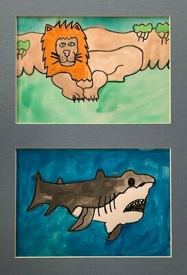 Lion/ Shark