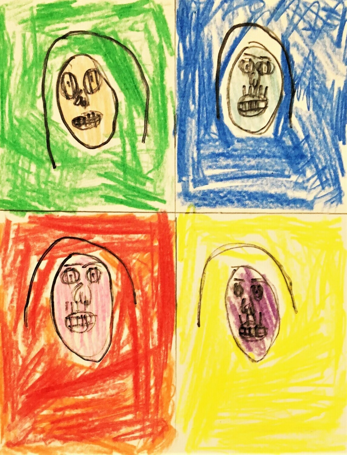 Faces in Color