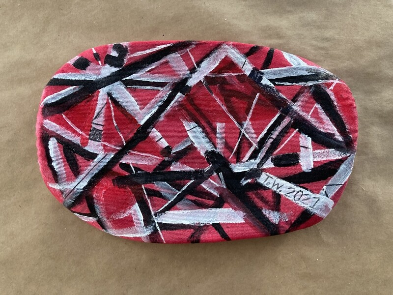 Eddie Van Halen Tribute Art Mask