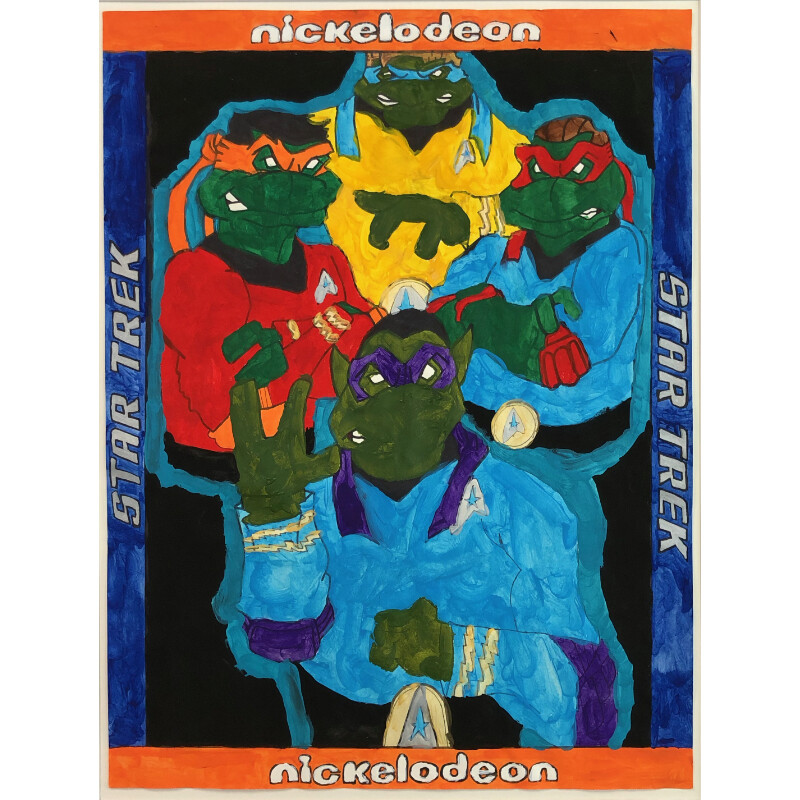 Ninja Turtles Going Boldly
