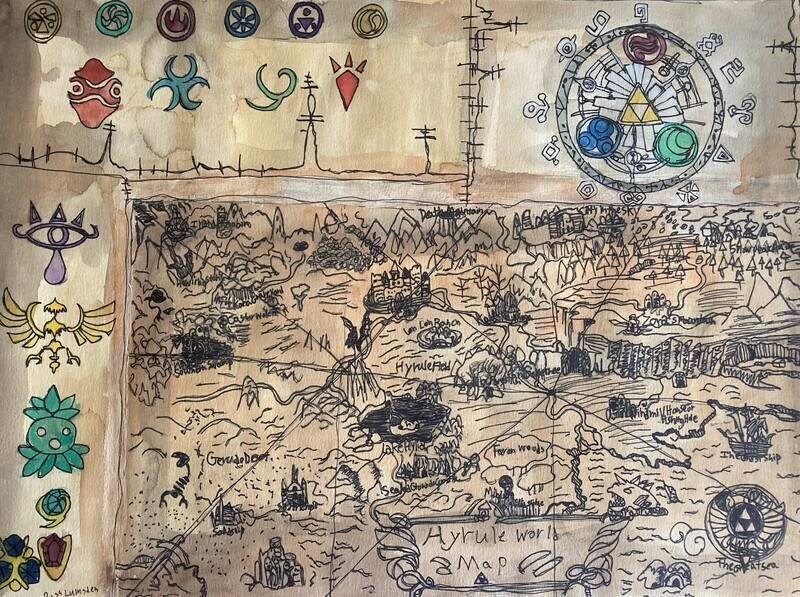 Dragon Map of Thados