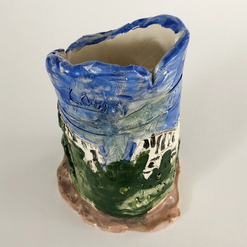 Zebra Vase