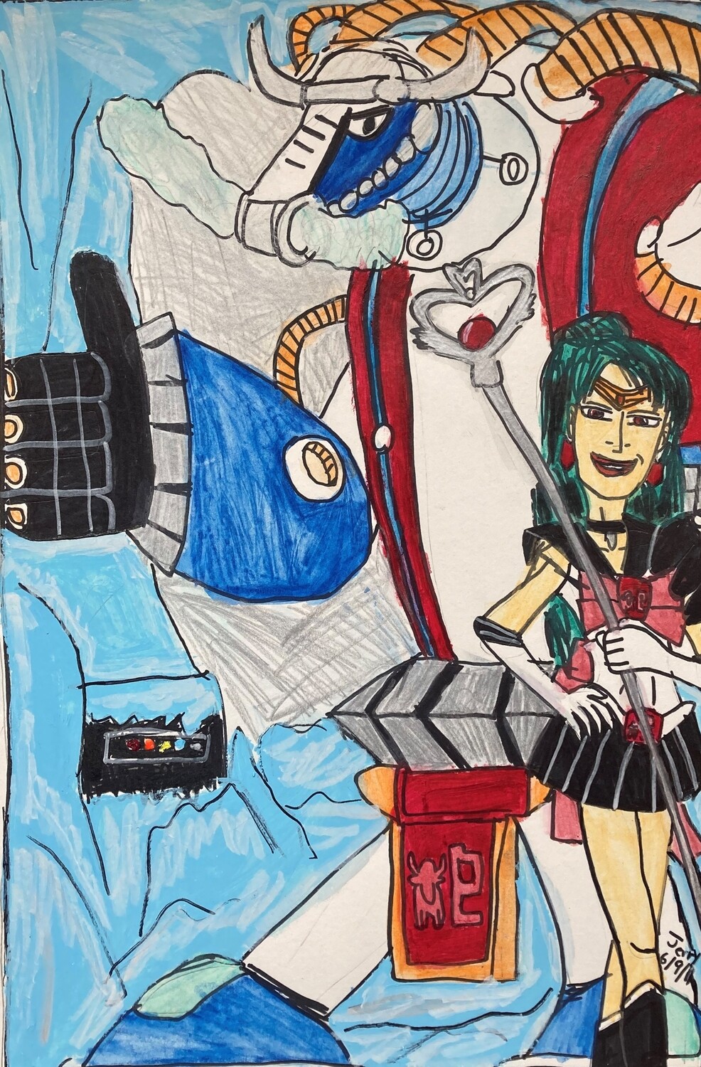 Sailor Pluto &amp; Blizzard Buffalo