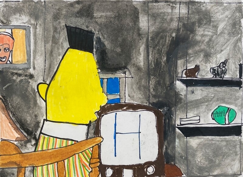 Bert and Ernie Watch TV 2