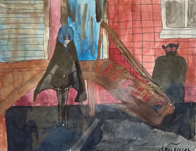 Ciel with Demon Shadow