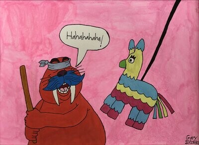 Billy the Walrus & the Pinata