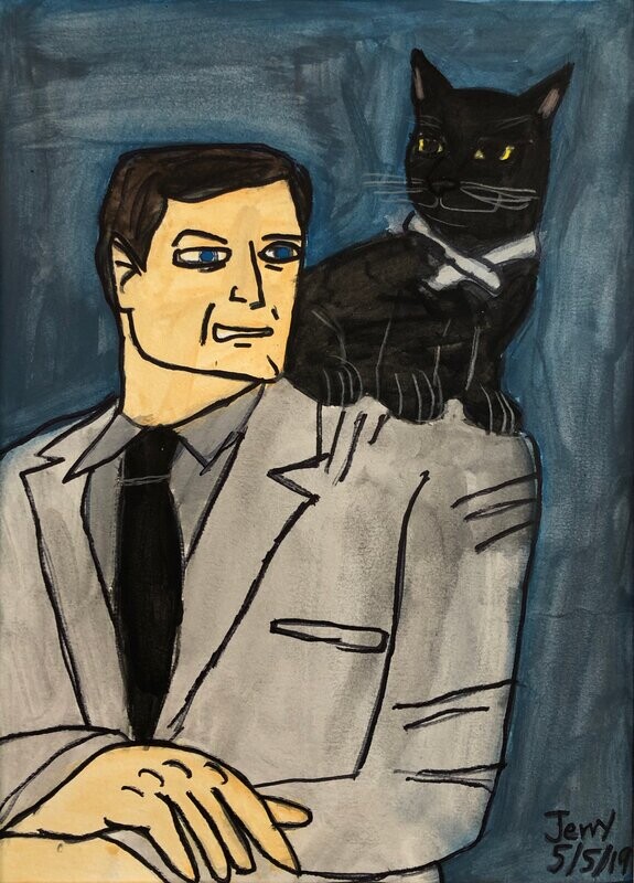 Gary Seven &amp; Black Cat Iris