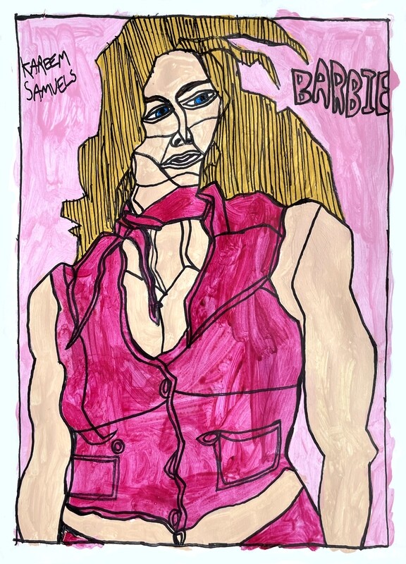 &quot;Barbie&quot; archival print