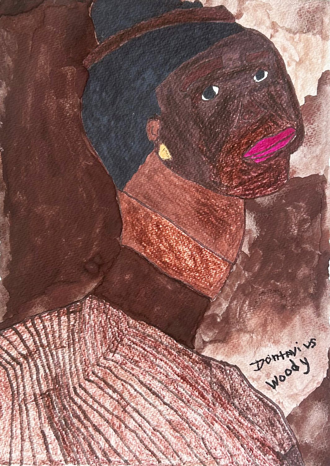 A Beautiful Black Woman