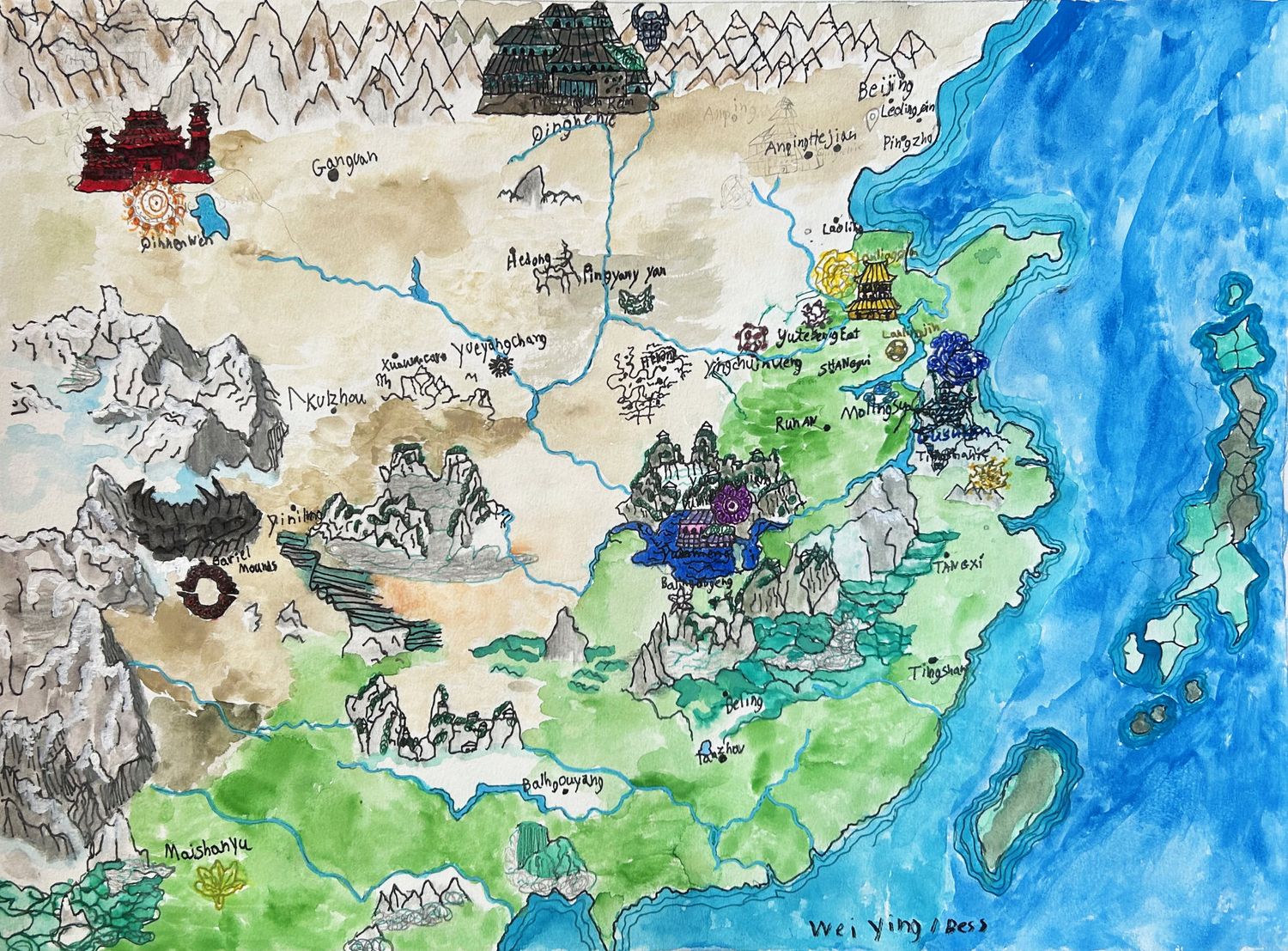 Palaces in the Mountains