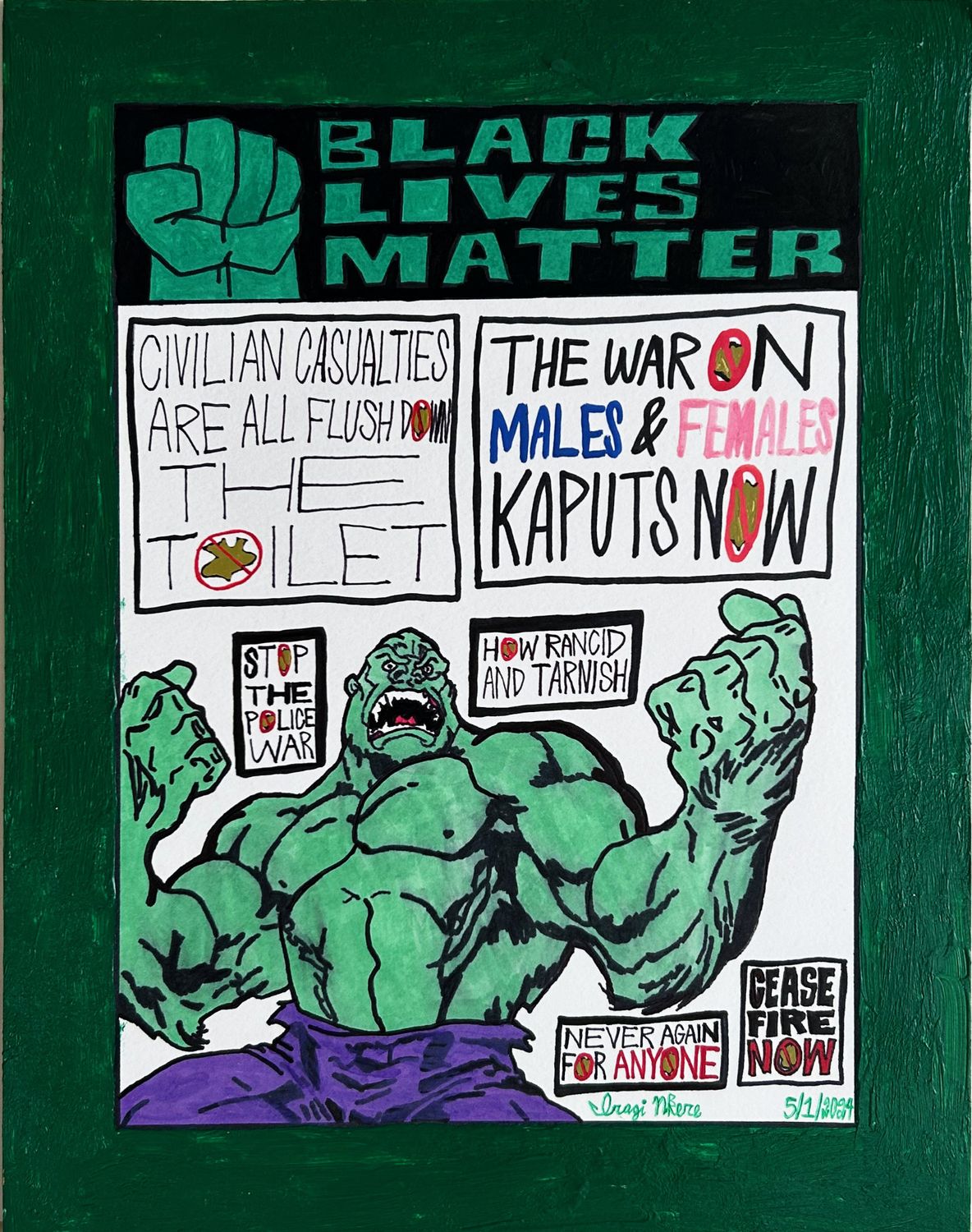 Ape Hulk BLM