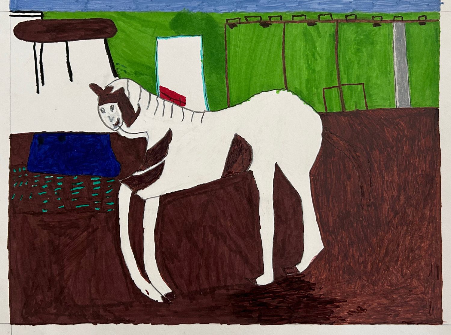A Horse Whose Name Is Robin