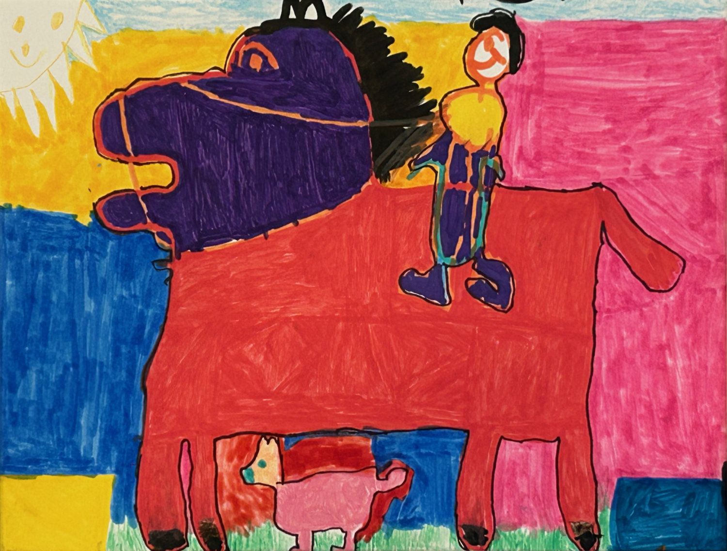 The Horseback Rider and the Horse