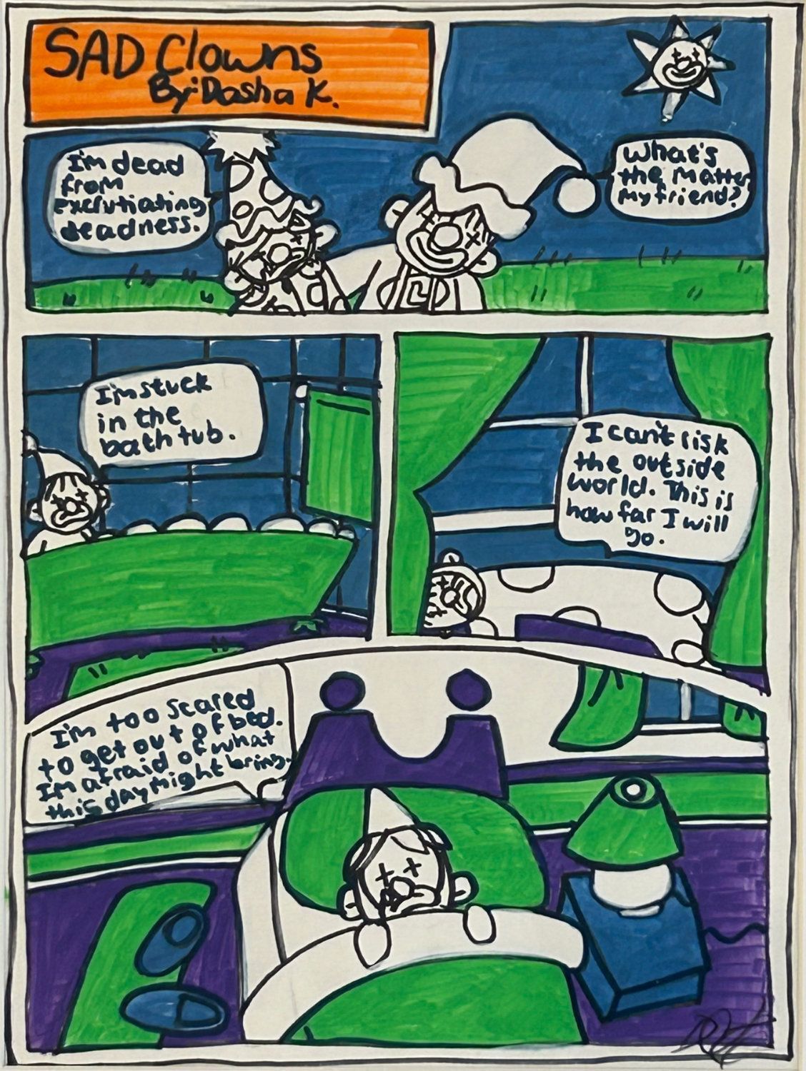 Sad Clowns Comic