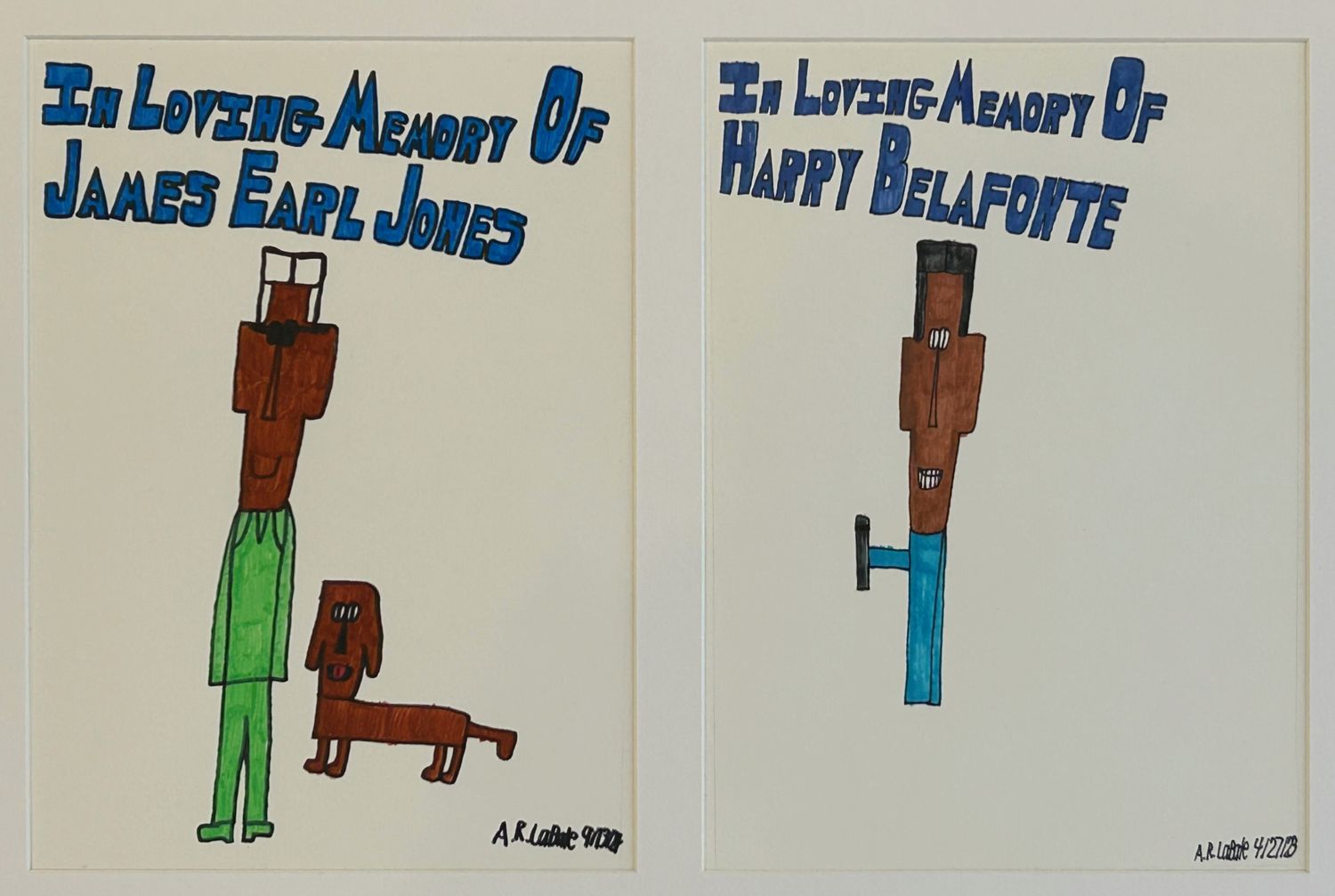 In Loving Memory of Harry Belafonte and James Earl Jones