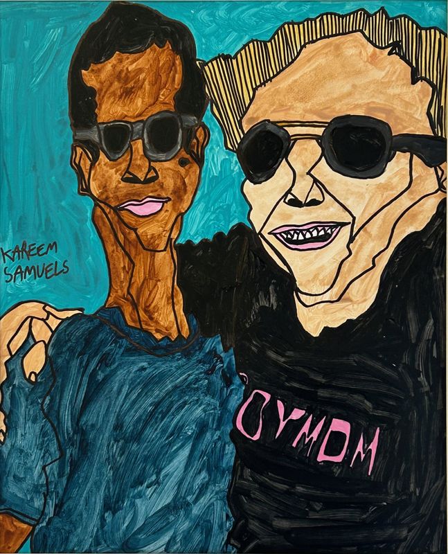 Kareem &amp; Katie Wearing Sunglasses