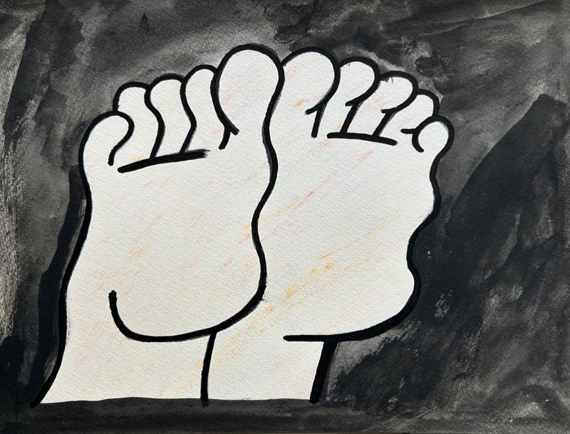 Feet on Black Feet on Black