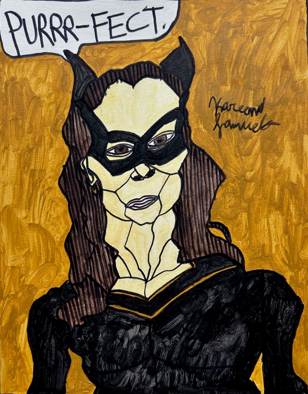 Cat Woman from the 60s