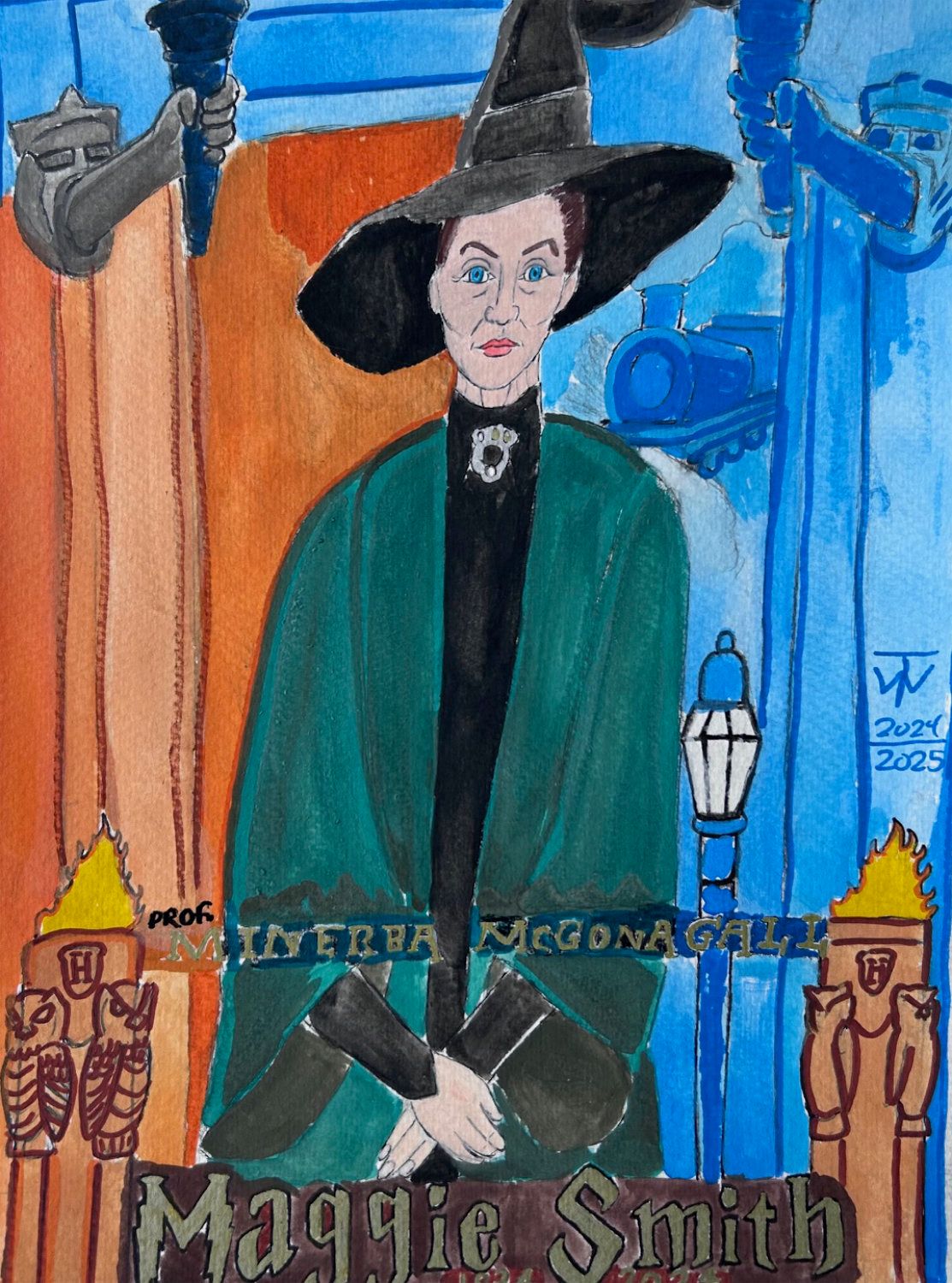 Maggie Smith as Prof. McGonagall