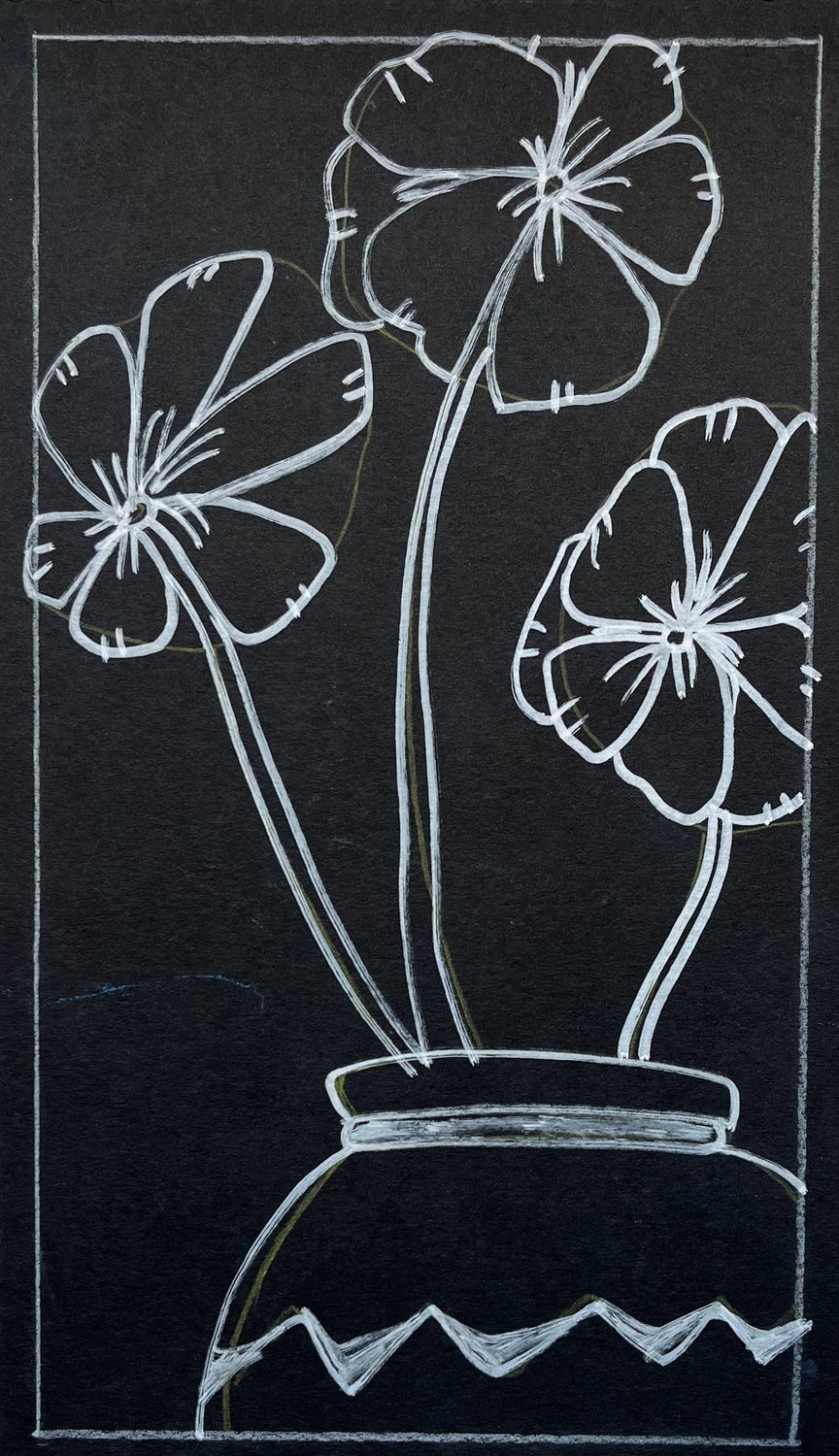 Flower Negative 2